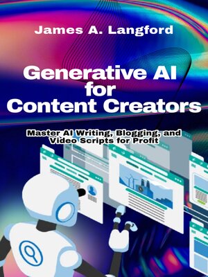 cover image of Generative AI for Content Creators